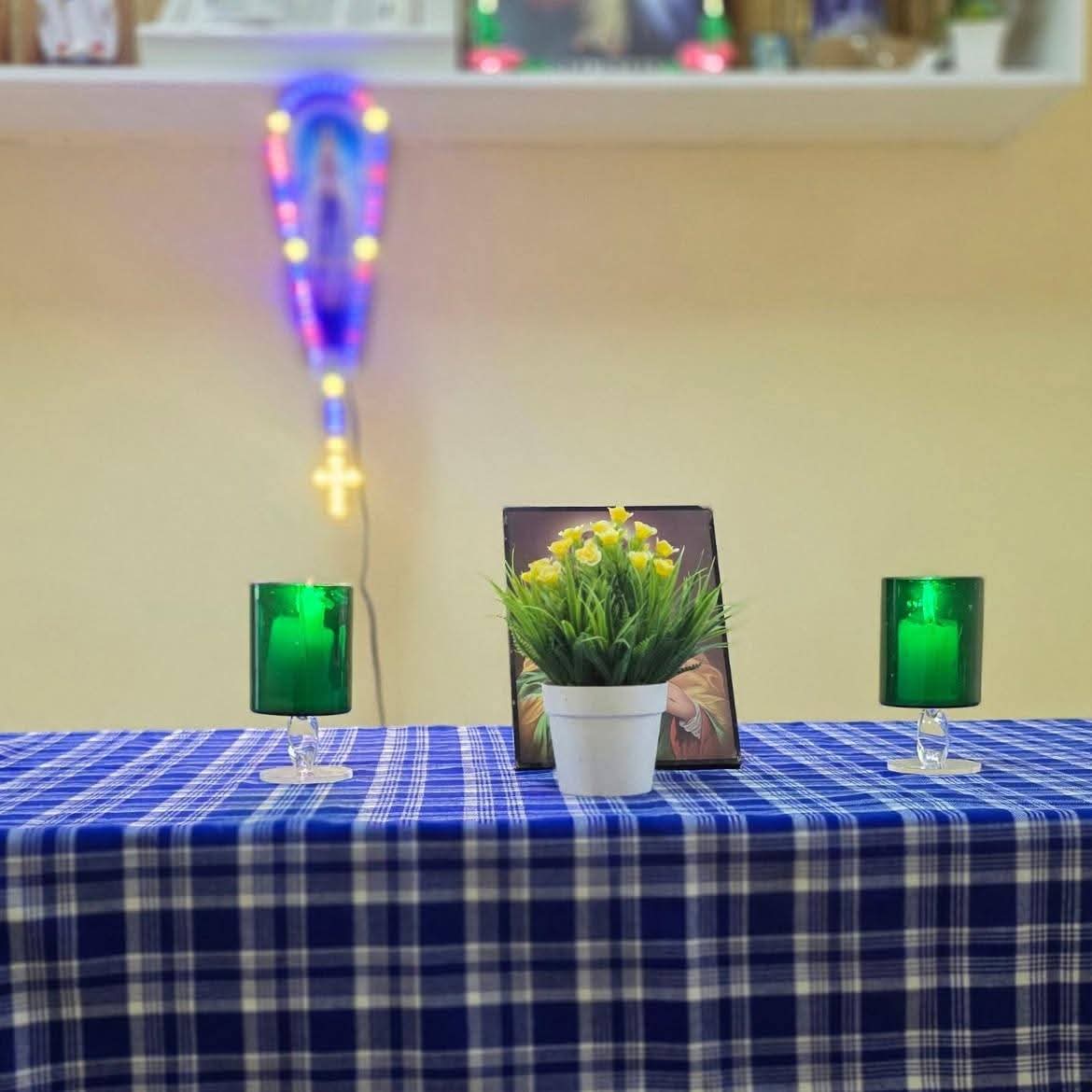 Prayer room inside the dispensary